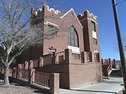 The Tanner Chapel A.M.E. Church, named after Bishop Benjamin T. Tanner, was built in 1929 and is located at 20 S. 8th Ave.. it is the oldest African-American congregation in Arizona. Designated as a landmark with Historic Preservation-Landmark (HP-L) overlay zoning (PHPR).