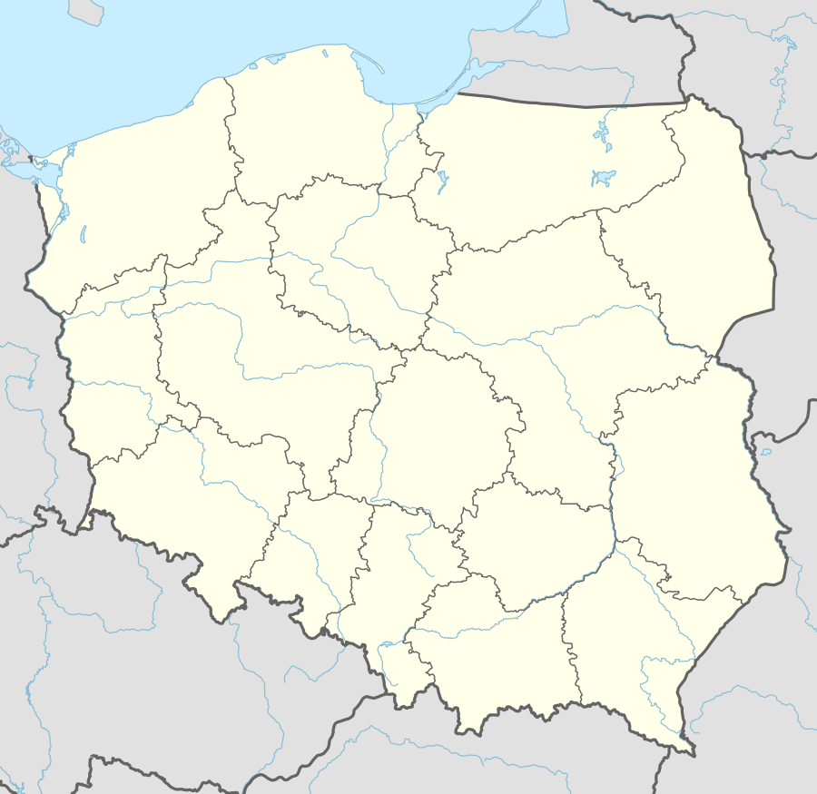 2021–22 III liga is located in Poland