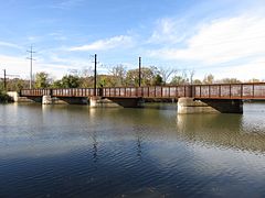 Amtrak Railroad Anacostia Bridge in 2016