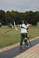 Day two of the 2012 Australian National Archery Championship. Odette Snazelle.