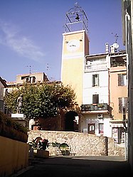 The bell tower of Puget-sur-Argens