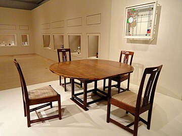 Dining Room furniture by Greene and Greene (1908) (Indianapolis Museum of Art)