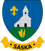 Coat of arms of Sáska