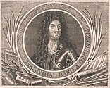 Hannibal von Degenfeld, engraving by Wolfgang Philipp Kilian