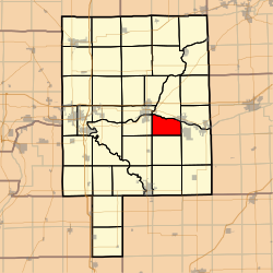 Location in LaSalle County