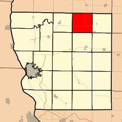 Location in Adams County