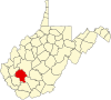 State map highlighting Boone County