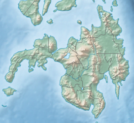 Mount Butung is located in Mindanao mainland