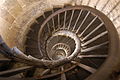 311 step stairwell inside Monument to the Great Fire of London