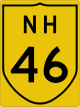 National Highway 46 shield}}