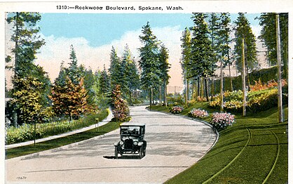 Rockwood Boulevard looking south circa 1910–1925