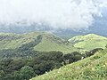 View from Tadiandamol Peak during august end