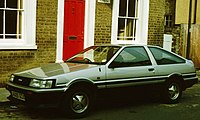 1983 Corolla 3-door liftback (AE86, UK)
