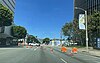 Wilshire/La Cienega station under construction in August 2023