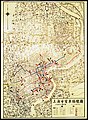 1937年的上海有轨电车地图