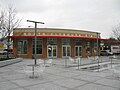 North/Clybourn is the only station on the Red Line's subway component with fare controls above ground