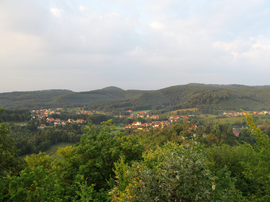 View from Ramstein castle