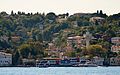 Start of the 2016 Swim from a passenger ferry boat at Kanlıca Pier.