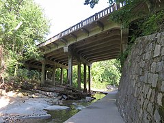 Columbia Pike bridge in 2020