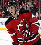 Severson with the New Jersey Devils in 2014