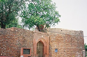 Entry Gate to Salimgarh Fort from the Yamuna River side