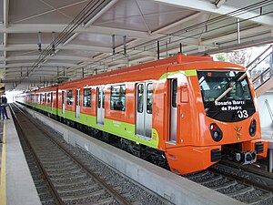 FE-10 in line 12 of the Mexico City Metro