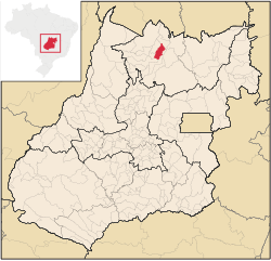 Location in Goiás state