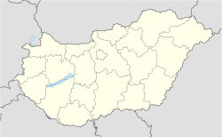 陶什在匈牙利的位置