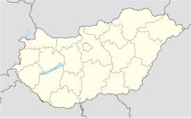Balatonederics is located in Hungary
