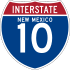 Interstate 10 marker