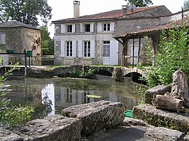 The Antenne river in Javrezac