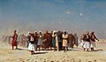 Egyptian Recruits Crossing the Desert, 1857.