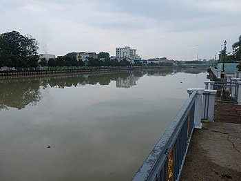 Johor River section in Kota Tinggi