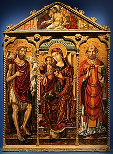 Madonna Triptych Michele