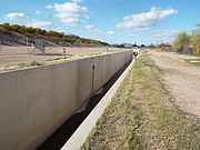 Different view of the 1888 Old Crosscut Canal.