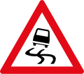 Slippery road ahead