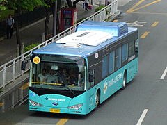 干线巴士涂装（东部公交M414路）