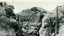 Southern Trench in Lone Pine, Gallipoli, 8 August 1915
