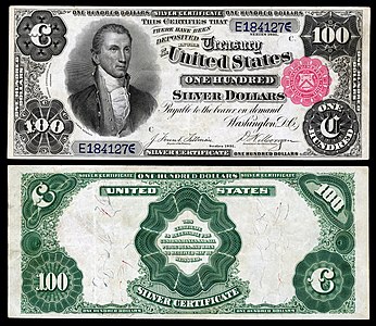 $100 (Fr.344) James Monroe