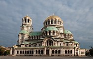 The Alexander Nevsky Cathedral in Sofia, Bulgaria.