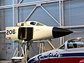 Avro Arrow nose in the Canada Aviation Museum