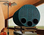 Steam Boiler with Bat, 1928