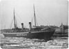 Icebreaker Murtaja in the port of Helsinki in the 1890s