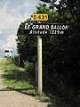 Grand Ballon, name sign