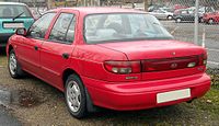 1994–1997 Kia Sephia GTX sedan (Germany)