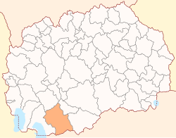Location of Municipality of Bitola