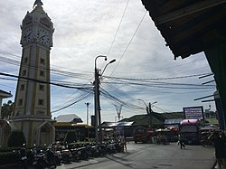 Nonthaburi Clock Tower, a landmark of the district near Nonthaburi Pier and The Old Nonthaburi Provincial Hall