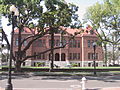 Back view of the Orange County Courthouse.