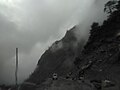 Sela Pass is prone heavy landslides