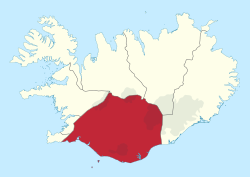 The Suðurland area